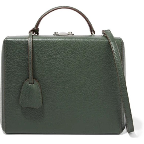 ISO Mark Cross Grace Large Box Bag in Dark Green 🤞🏾🤞🏾 - Picture 3 of 3